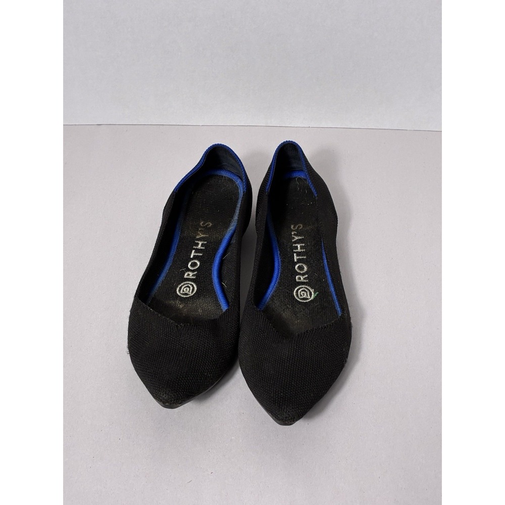 Rothy's Black and Blue Women's Flats